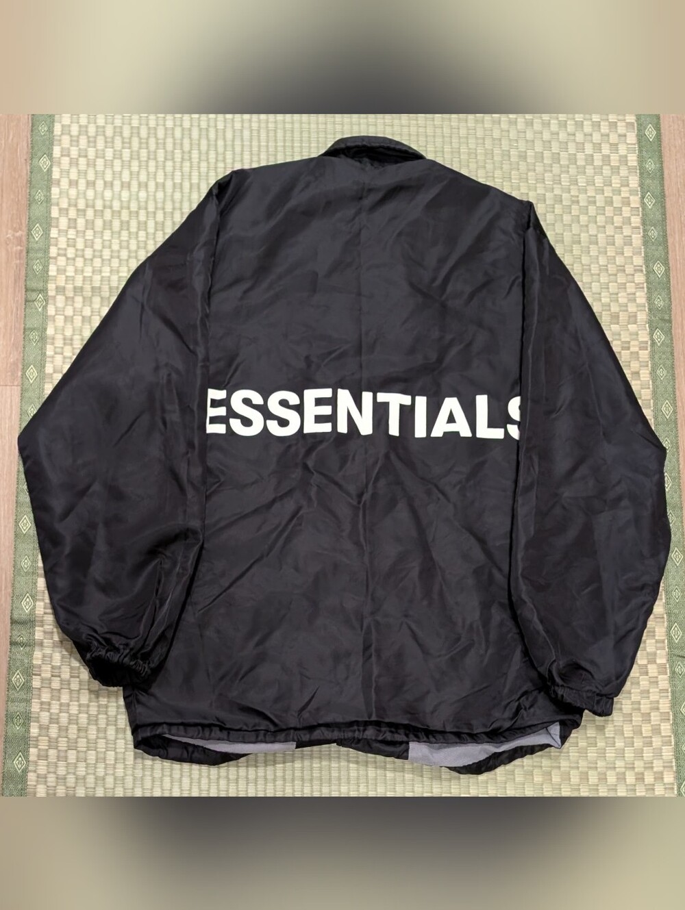 Fear of God FOG Essentials Season 1 Coaches Jacket Men's Size Medium